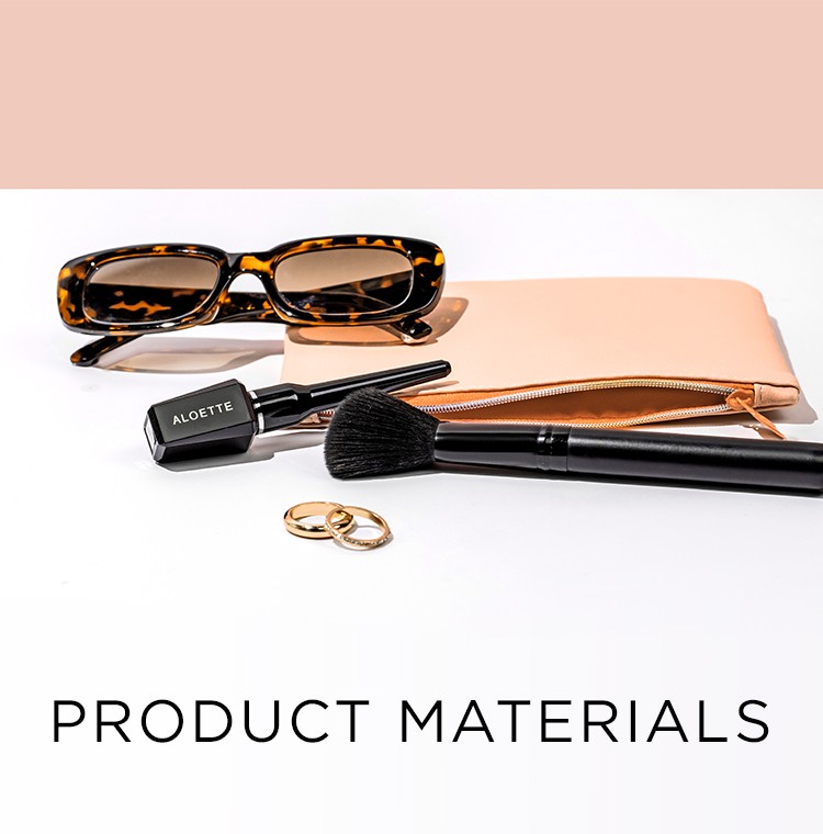 Aloette Product Materials