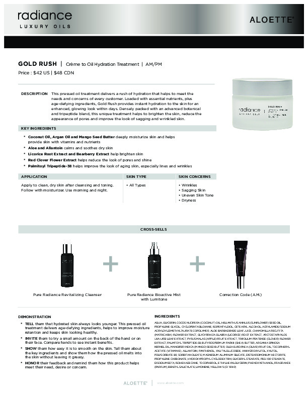 GoldRush DataSheet ENG pdf image