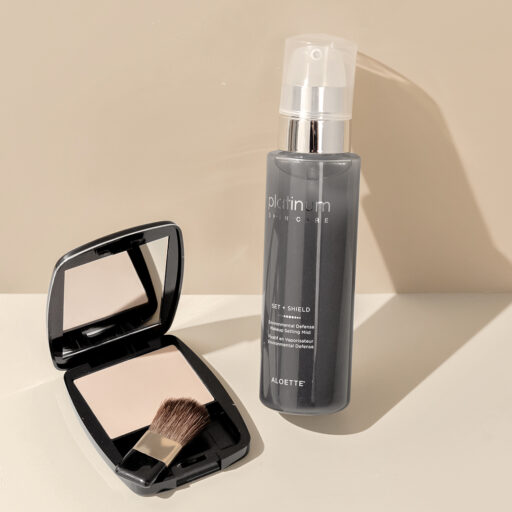 Ultra Finish Foundation Powder - Set & Shield - Open Leaning on split cream tan - 1080.jpg