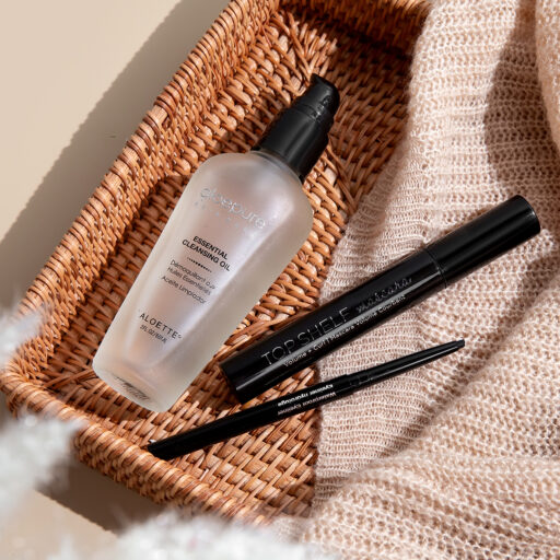 Essential Cleaning Oil - TopShelf - Waterproof Eyeliner - Flatlay- Fall trey- Sweater-cream-1080.jpg