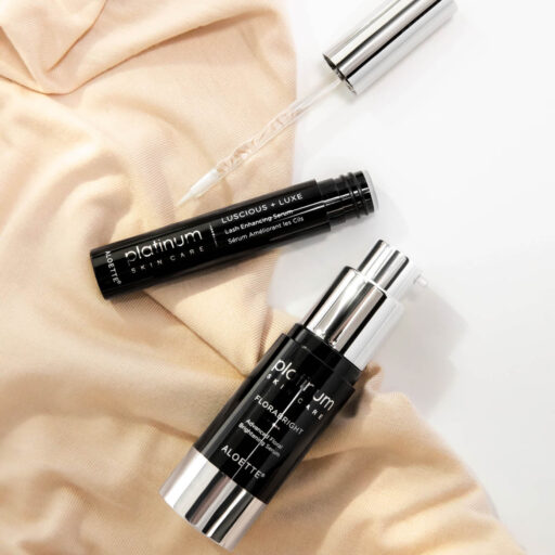 Lush and Luxe Eyelash Serum + Florabright Serum + on Fabric.jpg