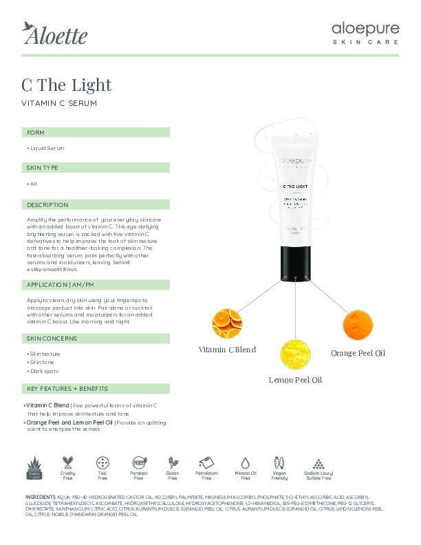 C the Light Vitamin C Serum Data Sheet ENG.pdf