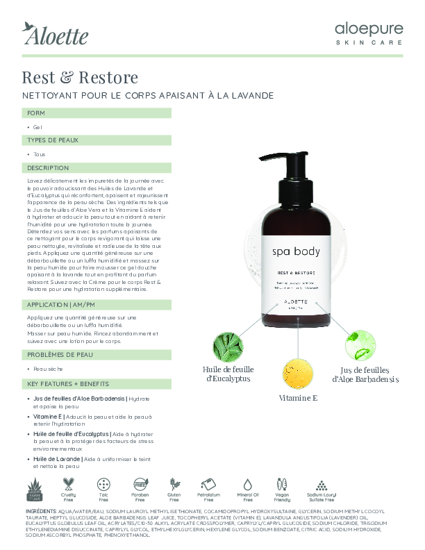 Rest + Restore Body Wash Data Sheet FRN.pdf