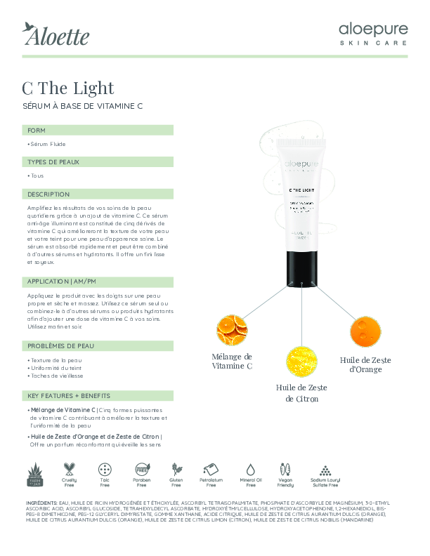 C the Light Vitamin C Serum Data Sheet FRN.pdf