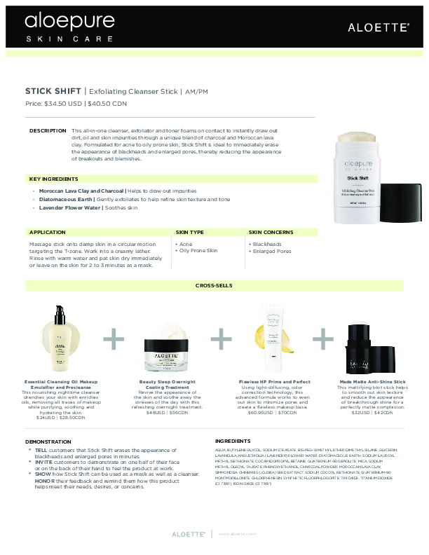 Stick Shift Lotion Aloepure Datasheet Eng.pdf